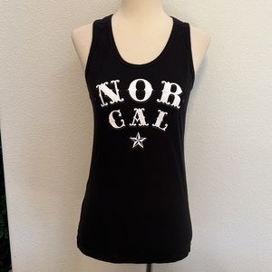 Nor Cal women’s fitted tank top sz M